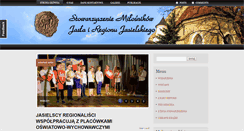 Desktop Screenshot of jasloiregion.pl