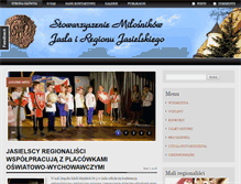 Tablet Screenshot of jasloiregion.pl